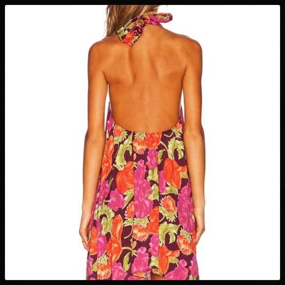 Nwt Otis & Maclain floral halter dress size xs - Picture 3 of 3